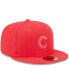 Фото #2 товара Men's Red Chicago Cubs 2023 Spring Color Basic 59FIFTY Fitted Hat