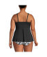 Фото #2 товара Plus Size DD-Cup Flutter Tankini Top