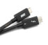 OWC OWCCBLTB4C1.0M - 1 m - USB C - USB C - USB 3.2 Gen 2 (3.1 Gen 2) - 5000 Mbit/s - Black
