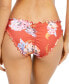 Фото #2 товара Mermaid Floral Printed Ruffled Bikini Bottoms, Created for Macy's