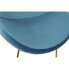 Обеденный стул Home ESPRIT Синий Позолоченный 63 x 57 x 73 cm
