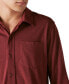 Фото #3 товара Men's Long Sleeve Button-Front Jersey Shirt