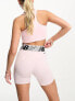 New Balance Relentless legging shorts in light pink