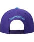 Фото #5 товара Men's Purple and Turquoise Utah Jazz Hardwood Classics Team Two-Tone 2.0 Snapback Hat