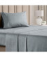 Фото #1 товара 3 Piece Deep Pocket Microfiber (Muted, Vibrant, Heathered) Sheet Set - Twin