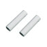 Фото #2 товара JAGWIRE Tips Double-Ended Housing Connector-4 mm Shift-Silver 10Pcs