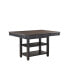 Фото #2 товара Transitional Style Counter Height Table with Storage