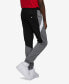 ფოტო #2 პროდუქტის Men's Big and Tall Color Block Smooth Curves Fleece Jogger