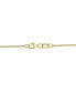 ფოტო #4 პროდუქტის EFFY® Onyx & Diamond Accent Oval 18" Pendant Necklace in 14k Gold