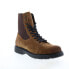 Фото #2 товара Diesel D-Alabhama Boot Y02989-P2590-T2172 Mens Brown Suede Casual Dress Boots