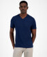 Men's Travel Stretch V-Neck T-Shirt, Created for Macy's