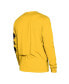 ფოტო #3 პროდუქტის Men's Yellow Golden State Warriors 2023/24 City Edition Long Sleeve T-shirt