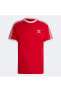 Фото #8 товара Футболка спортивная Adidas Adicolor Classics 3-Stripes Красная