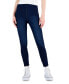 ფოტო #1 პროდუქტის Juniors' High-Rise Pull-On Skinny Jeans