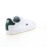 Фото #16 товара Lacoste Graduate Pro 222 1 Mens White Leather Lifestyle Sneakers Shoes