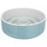 TRIXIE Slow Feeding Ceramic Feeder Gray / Blue, 450 ml - фото #2