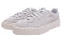 Фото #4 товара Кроссовки PUMA Suede Platform Dots Jr 368993-02 серые Женские