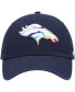 Men's Navy Denver Broncos Pride Clean Up Adjustable Hat