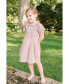 Girl Emmy Dress in Rose Swiss Dot Toddler, Child