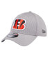 Фото #1 товара Men's Gray Cincinnati Bengals Active 39Thirty Flex Hat