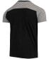 Фото #2 товара Men's Black, Gray Las Vegas Raiders Field Goal Slub T-shirt