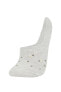 Kadın 3'lü Pamuklu Babet Çorap B6062axns