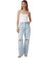 ფოტო #4 პროდუქტის Women's Loose Straight Jean