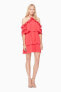 Parker Lorenzo Short Sleeve Dress Women's Sz. 6 (Watermelon) 152831