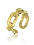 Gold-plated steel ring Hadley Gold Ring MCR23015G
