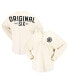 Фото #1 товара Women's Cream Boston Bruins Original Six Lace-Up Spirit Jersey Long Sleeve T-shirt