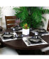 Desert Bloom 16 Piece Stoneware Dinnerware Set