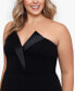 Фото #3 товара Plus Size Strapless Gown