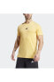 Designed For Training Erkek Sarı Yuvarlak Yaka Tişört
