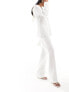 Фото #4 товара Y.A.S Bridal straight leg trouser co-ord in white