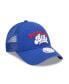 Фото #3 товара Women's Royal Buffalo Bills Team Trucker 9Forty Snapback Hat