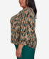 Plus Size Emerald Isle Women's Chenille Vertical Texture Top