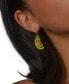 ფოტო #3 პროდუქტის by Nadri 18k Gold-Plated Mixed Stone Lemon Drop Earrings