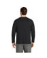 Big & Tall Knit Rib Pajama Henley T-Shirt