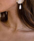 ფოტო #2 პროდუქტის Perfect Cubic Zirconia Dotted 18K Gold Plated Layered Necklace
