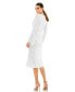 ფოტო #2 პროდუქტის Women's Ieena Long Sleeve Sequined Midi Dress