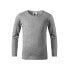 Фото #3 товара T-shirt Malfini Fit-T LS Jr MLI-12112 dark gray melange