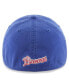 Фото #3 товара Men's Royal Atlanta Braves Cooperstown Collection Franchise Fitted Hat