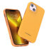 Фото #1 товара Чехол для смартфона CHOETECH PC0112-MFM-YE (Made For Magsafe) - помаранчевый