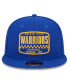 Men's Royal Golden State Warriors 2024 NBA All-Star Game Rally Drive Finish Line Patch 9FIFTY Snapback Hat