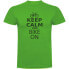 KRUSKIS Keep Calm And Bike On short sleeve T-shirt