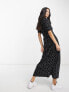 Фото #3 товара ASOS DESIGN ultimate midi tea dress in polka dot