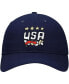 ფოტო #3 პროდუქტის Men's Navy USWNT Dad Adjustable Hat