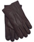 ფოტო #1 პროდუქტის Men's Water-Repellant Leather Gloves