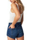 ფოტო #2 პროდუქტის Women's Mona High Rise Denim Shorts