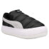 Фото #4 товара Puma Suede Mayu Slip On Womens Black Sneakers Casual Shoes 383827-01